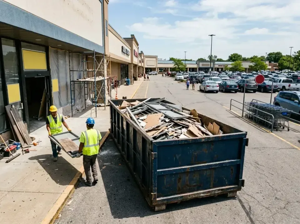 retail-store-renovation-debris-003 — frequently asked questions, Roll-off Dumpster Rentals in Upper Montclair, NJ